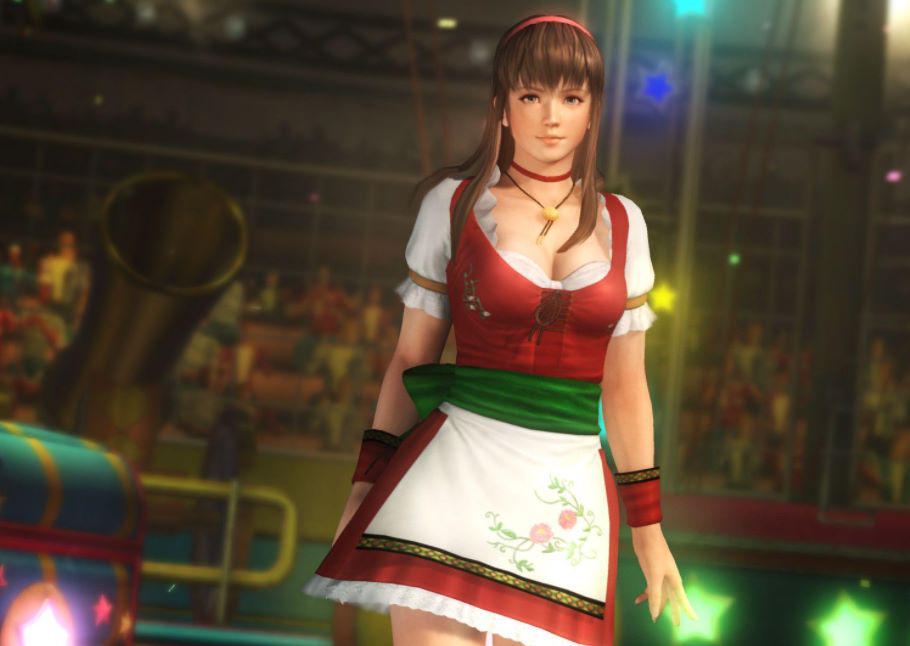 Hitomi Maid Costume DOA5lr Dirndl by CastielRachen61 on DeviantArt