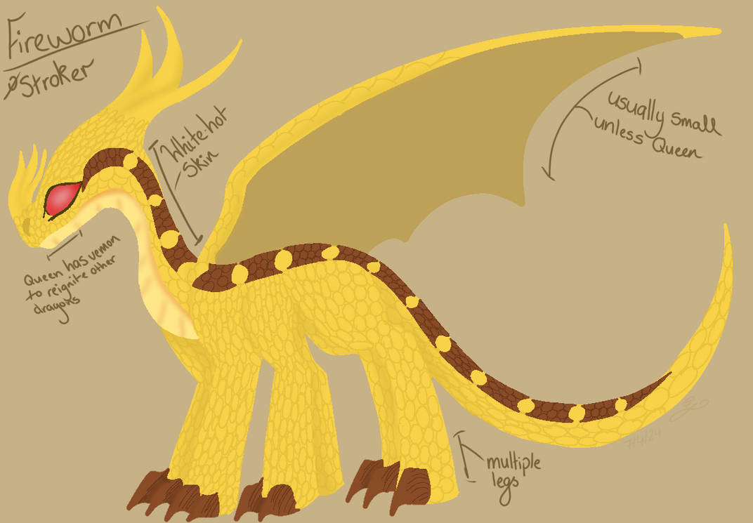 Fireworm Draw Fireworm page by therealdragonking on DeviantArt