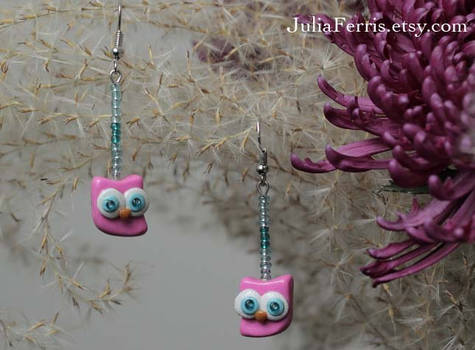 Mini Owl Earrings