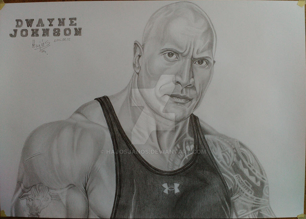 Dwayne Johnson by HajosJanos on DeviantArt