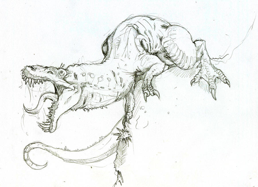 Crocosaurus Rex Deviantart C-rex by gryphonix on DeviantArt