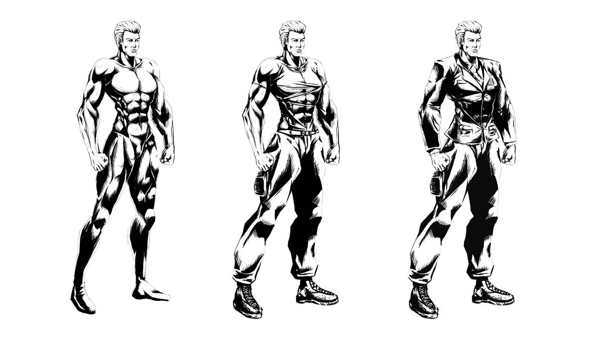 Random character in superhero comic style by MDT16 on DeviantArt