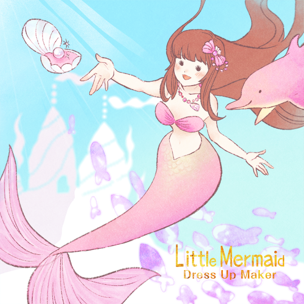 If you love #mermaids, make your own with this dress up game! #cutemer