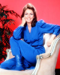 Jennifer O'Neill in blue