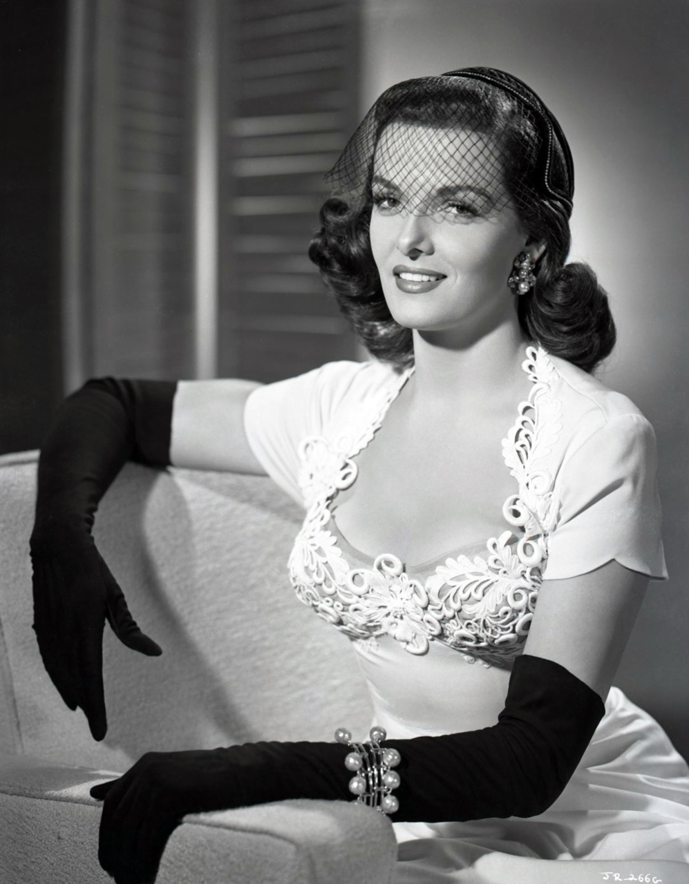 Jane Russell see-thru vail