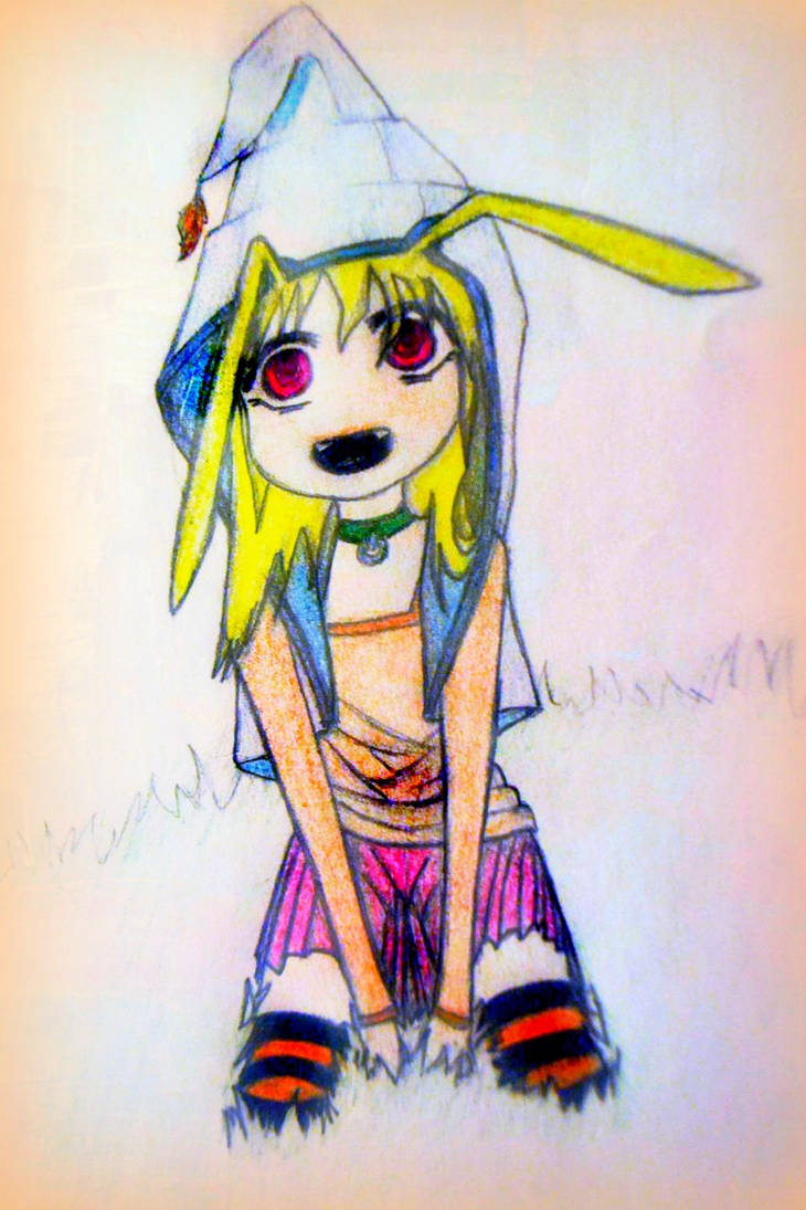 Vampire Rabbit Deviantart Halloween Vampire Bunny Girl (Edited Original) by jjackknife on DeviantArt