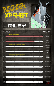 Riley XP Sheet | Keeper | NEW VERSION