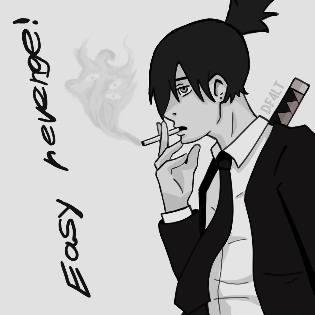 chainsaw man cigarette easy revenge Revenge" : r/ChainsawMan Easy Revenge by DF4LT on