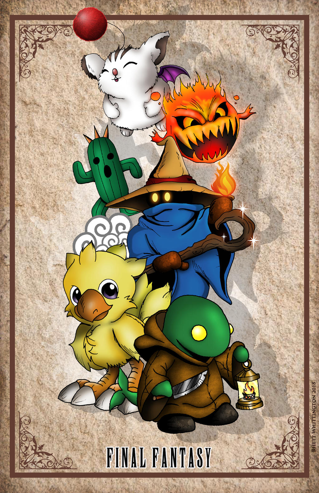 Fv Creatures Final Fantasy Creatures by whittingtonrhett on DeviantArt