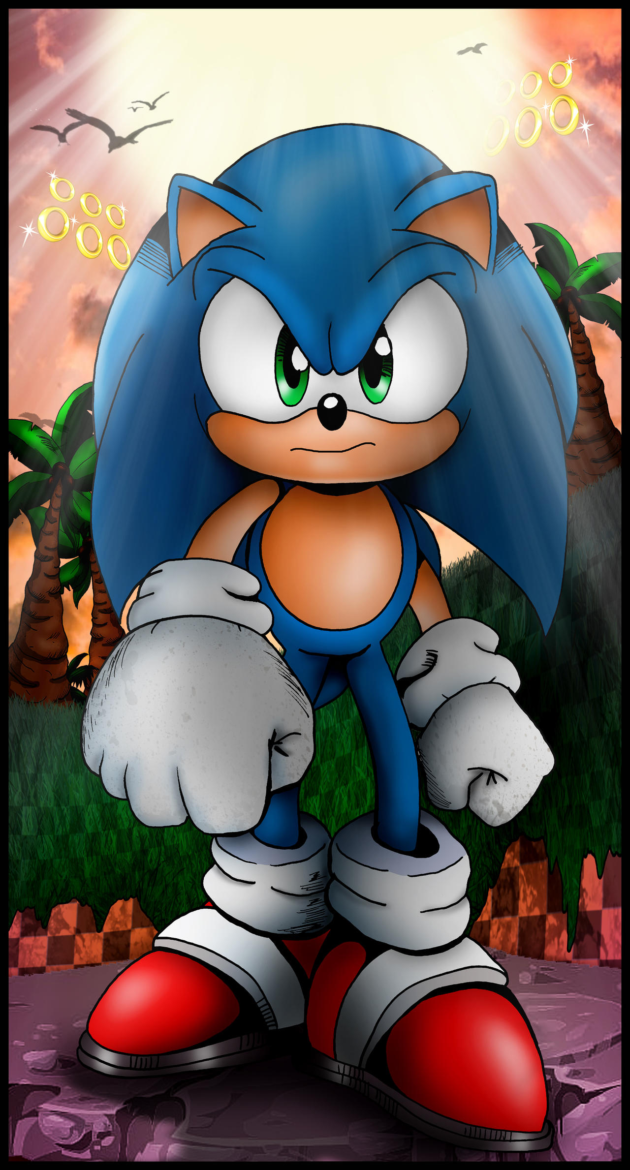 Sonic Core Panel Sonic Panel by whittingtonrhett on DeviantArt
