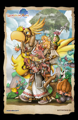 Legend of Mana Characters Poster 