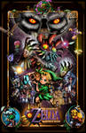 The Legend of Zelda Majora's Mask Poster by whittingtonrhett