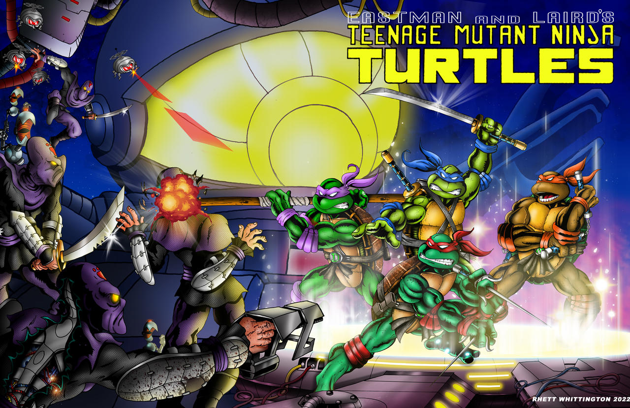 TMNT NES game cover remake by whittingtonrhett on DeviantArt