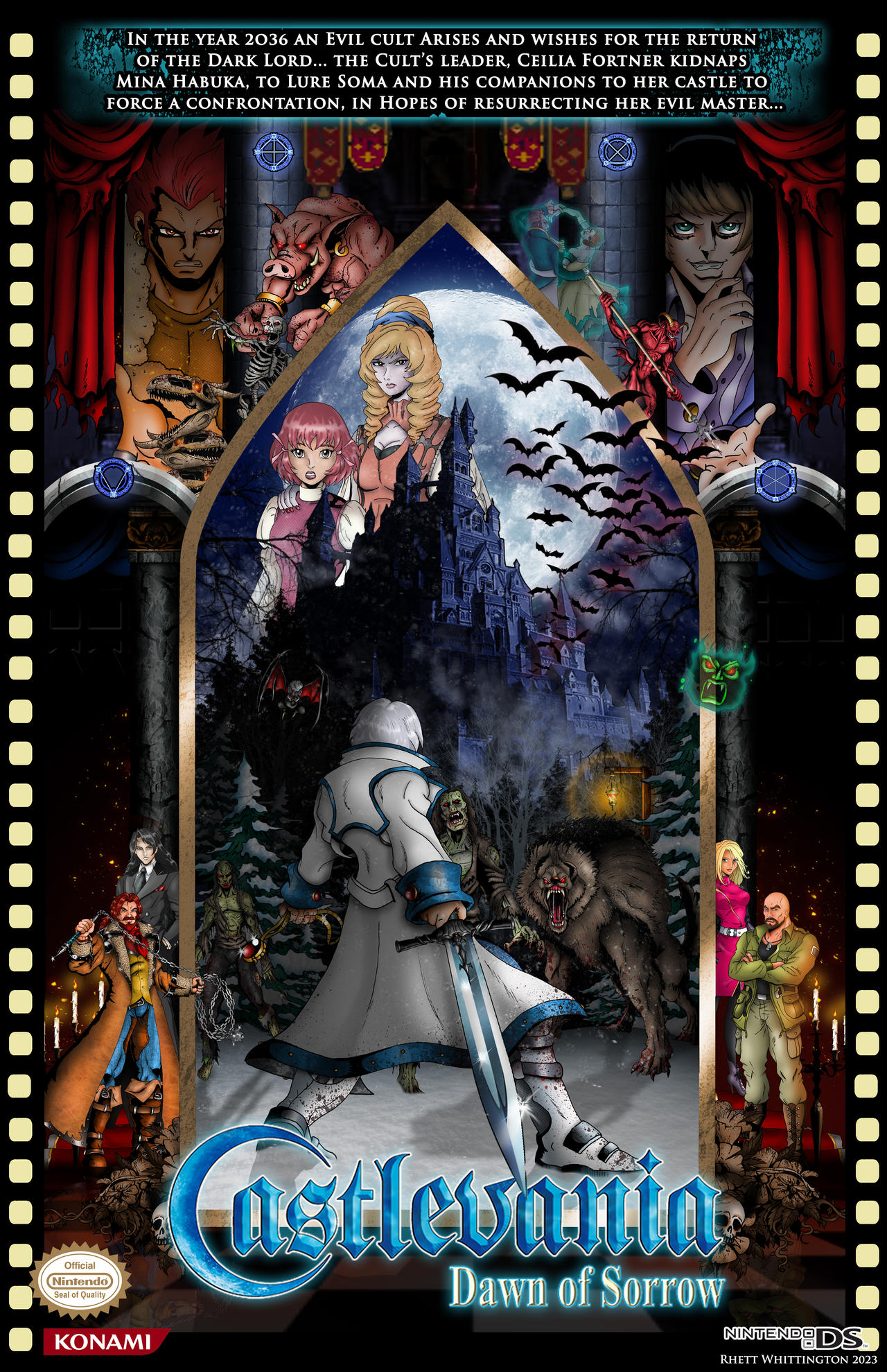 Castlevania Dawn of Sorrow Poster by whittingtonrhett on DeviantArt
