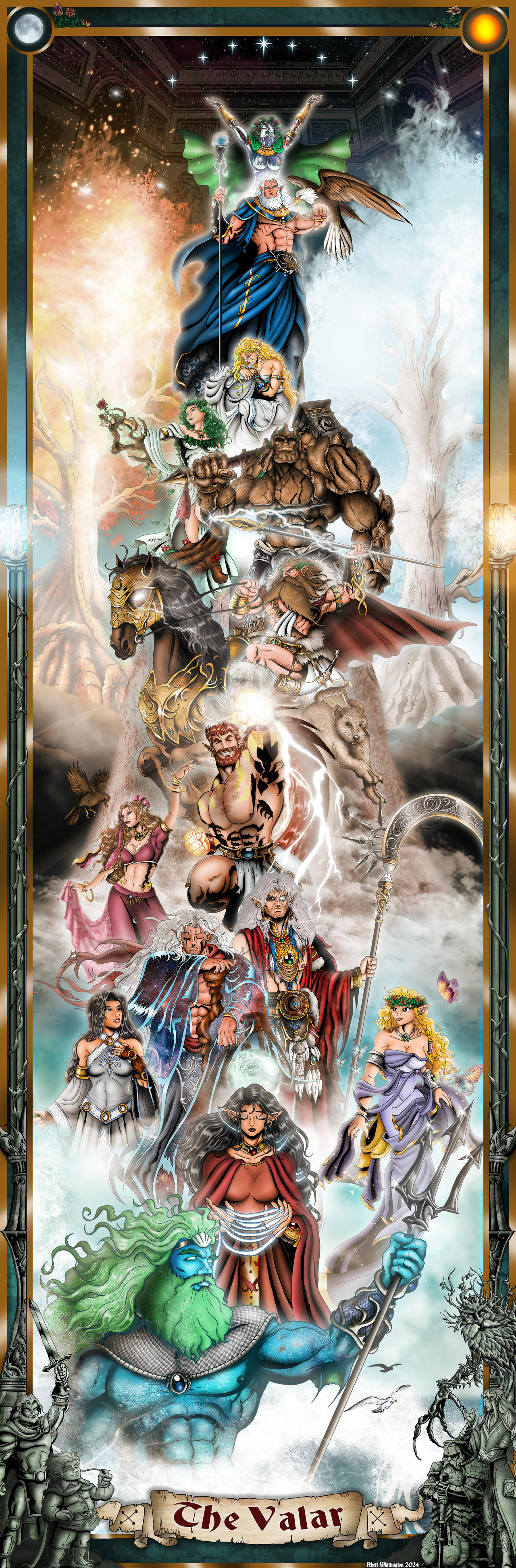 Valar Tolkien The Valar Orome And... Silmarillion J.R.R Tolkien