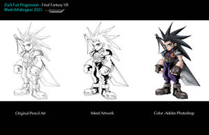 Zack Fair Progression pic