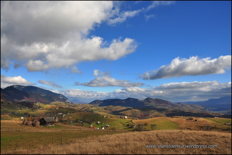 Romanian mountain village