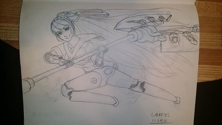 Sketchbook Labrys