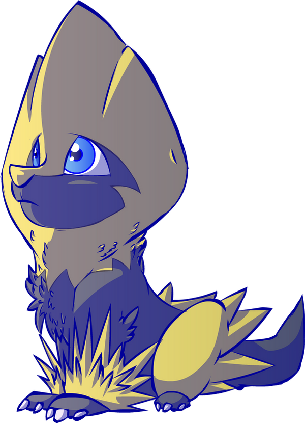 Bolt my Shiny Manectric! by Zaxlin