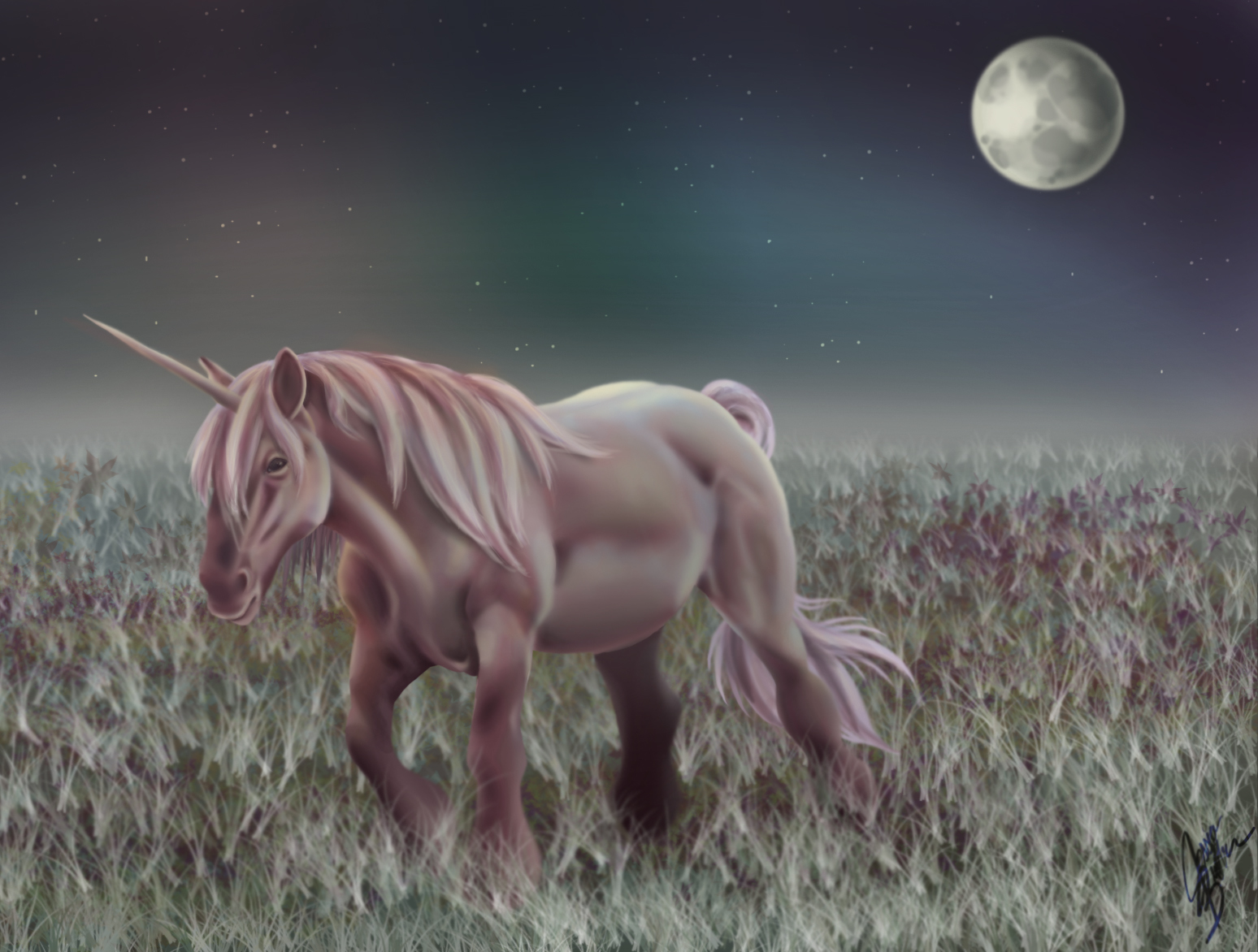 Full Moon Unicorn