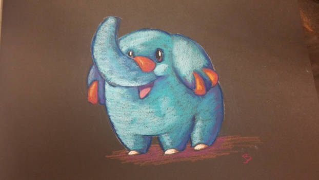 Phanpy in Pastel