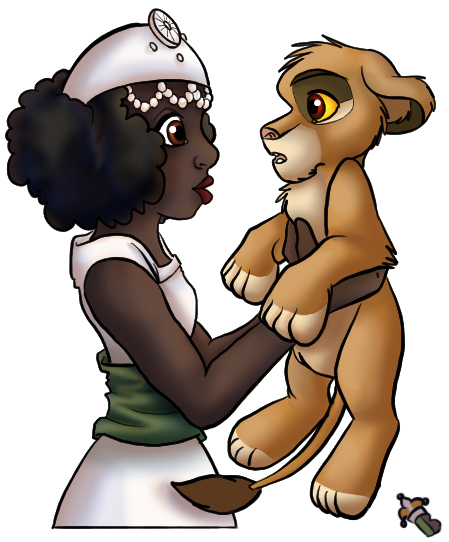 The Frog Princess and Simba