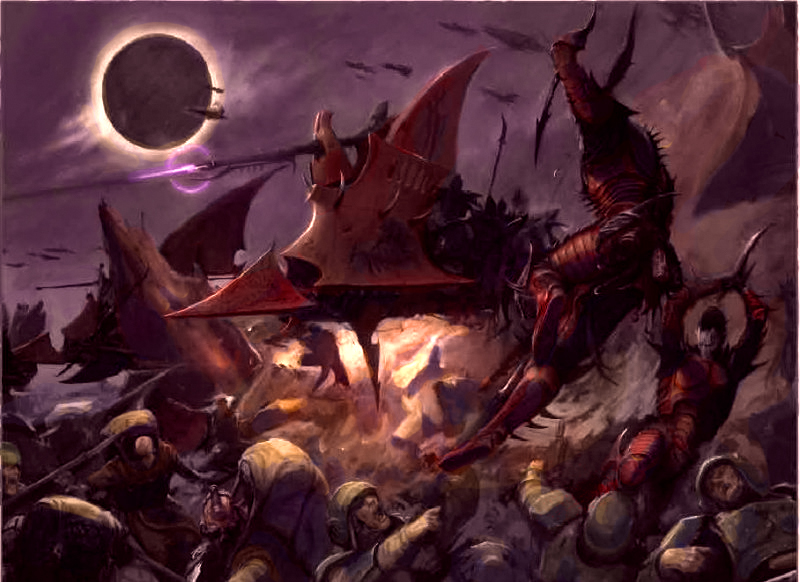 Dark Eldar Raid Colored