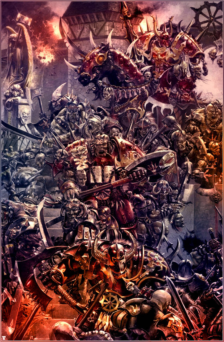Champions of Khorne by MajesticChicken