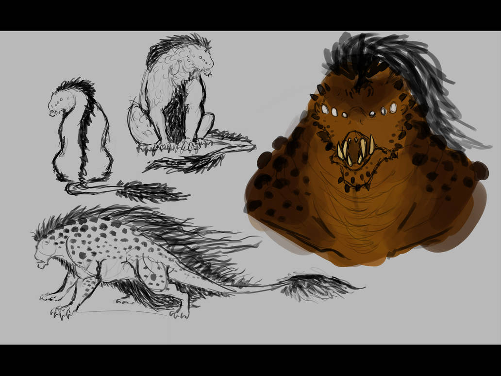 Creature concept (2019) by EryyththeDragon on DeviantArt