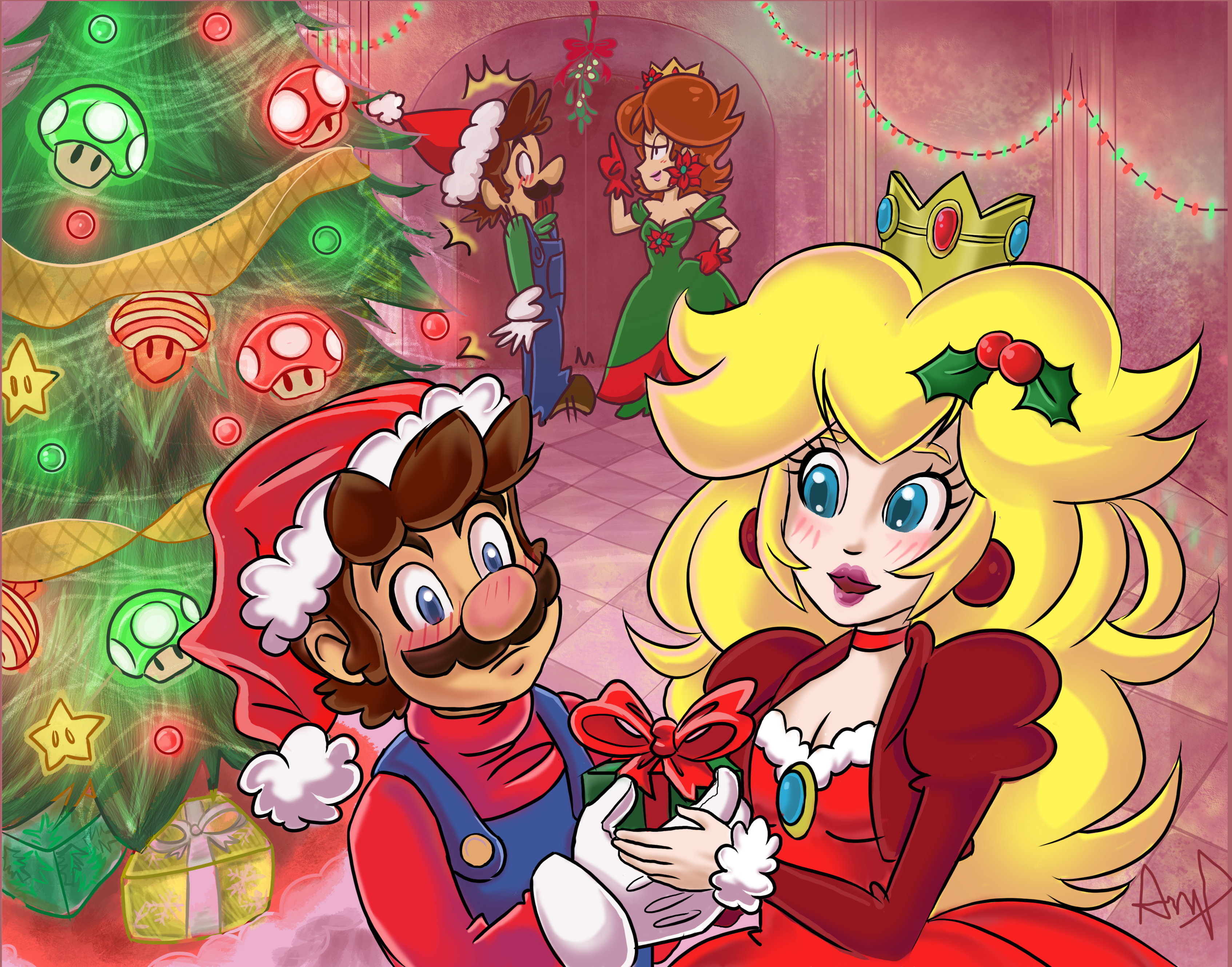 Super Mario Christmas!!