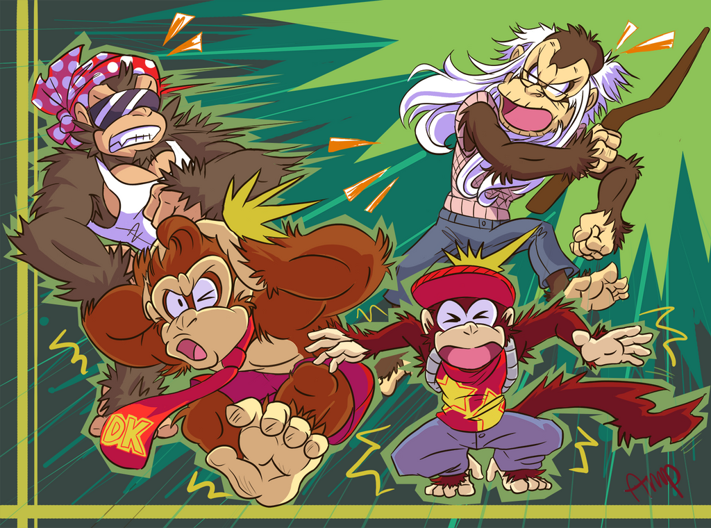 Moneky Rage Cranky's Rage by CheekySoup4U on DeviantArt