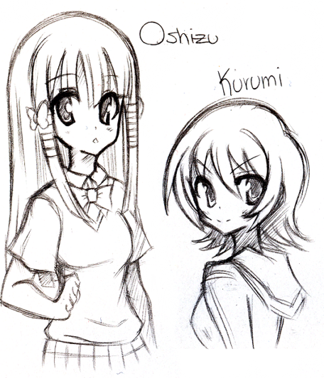 Oshizu and Kurumi