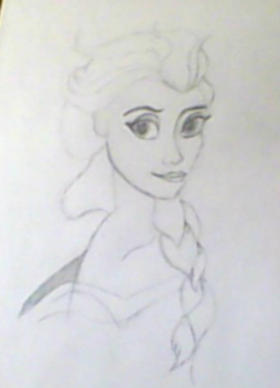 Elsa Drawing