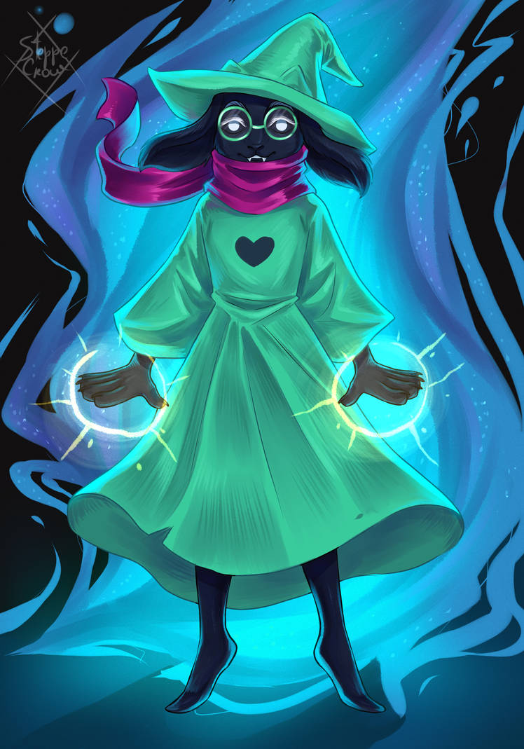 Ralsei by SteppeCrow on DeviantArt