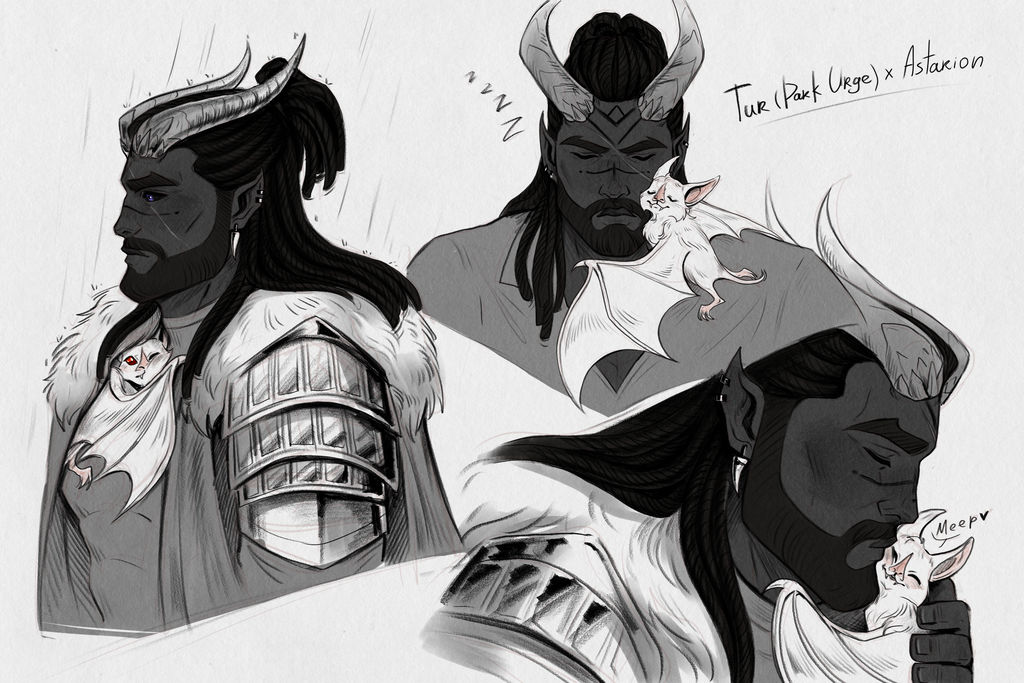 Dark Urge and Astarion by SteppeCrow on DeviantArt