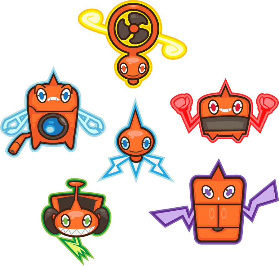 Rotom Motor Full Force by PiNkOpHiLiC on DeviantArt