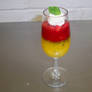 Strawberry-Orange Jelly Cup