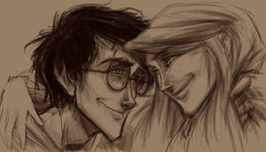 Harry and Ginny WIP Pencil