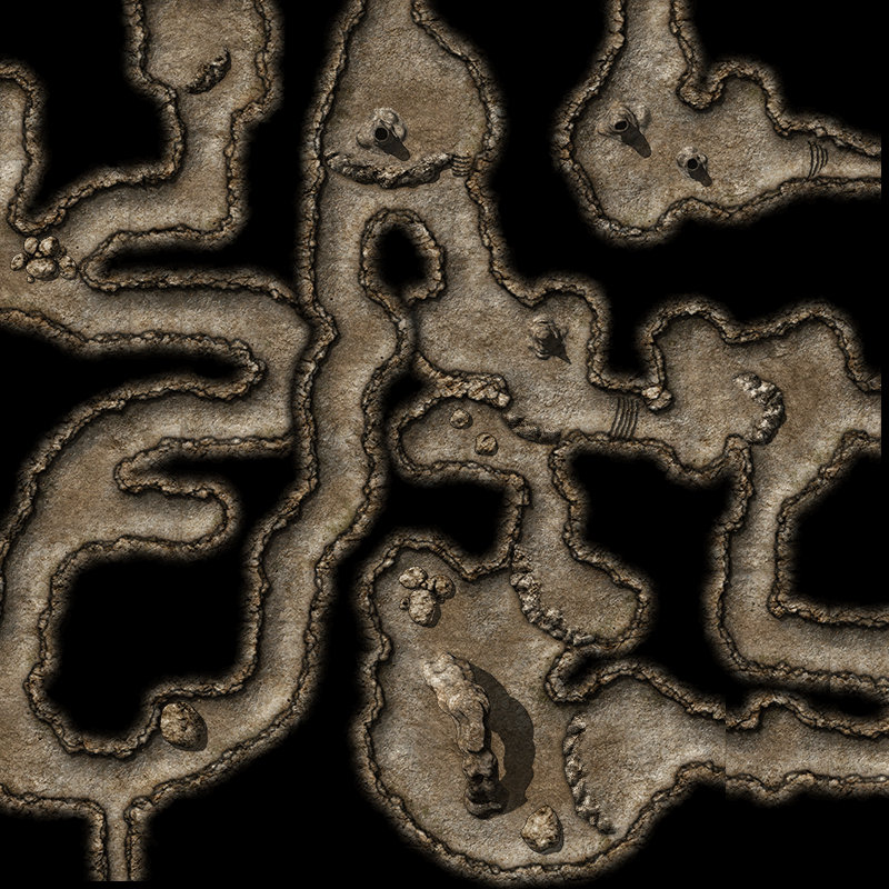 Complex Cave System Layout Cave Construction Sample by Madcowchef on DeviantArt