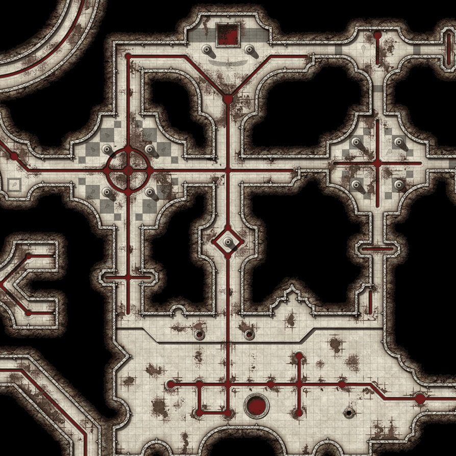 Blood Shrine Bloodier Map GIF by Madcowchef on DeviantArt
