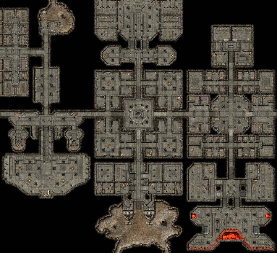 Dwarven Hold RPG Map by Madcowchef on DeviantArt