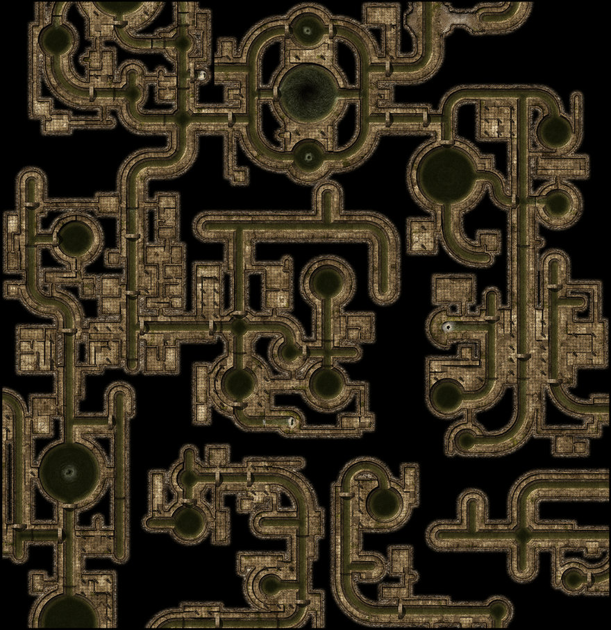 RPG Sewer Map By Madcowchef On DeviantArt