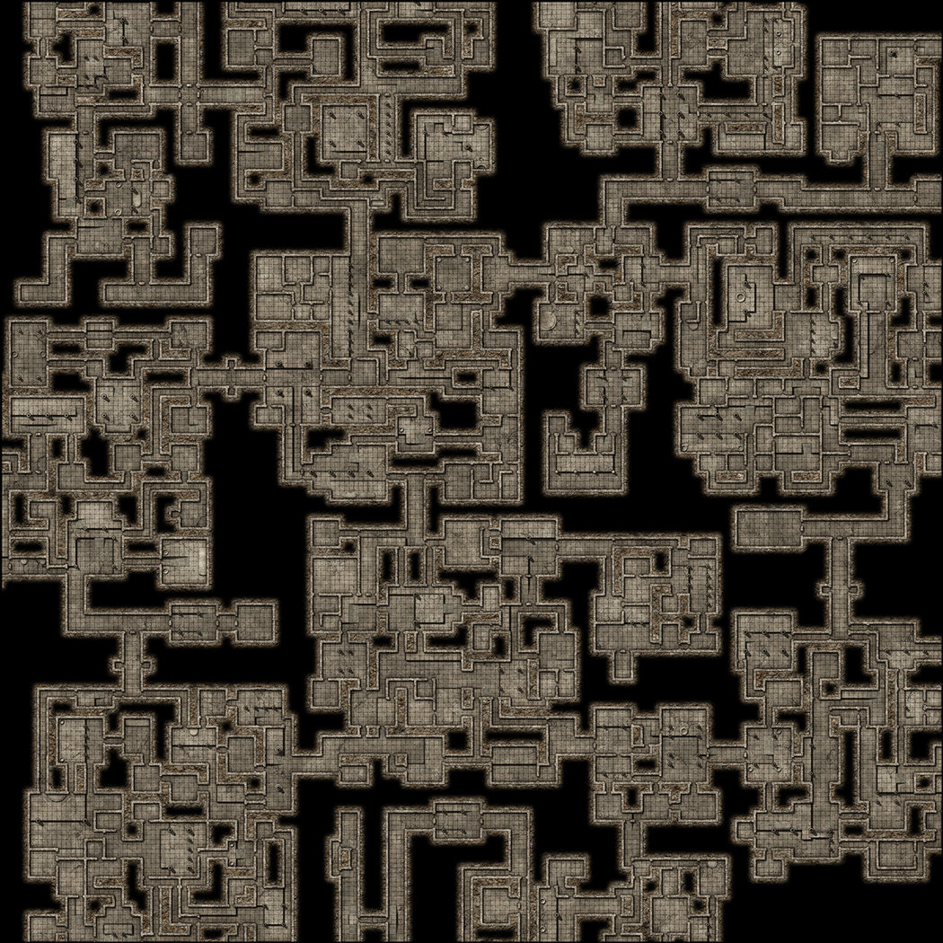 Labyrinth Map Rpg Labyrinthine RPG Dungeon Map Modular Construction by Madcowchef on ...