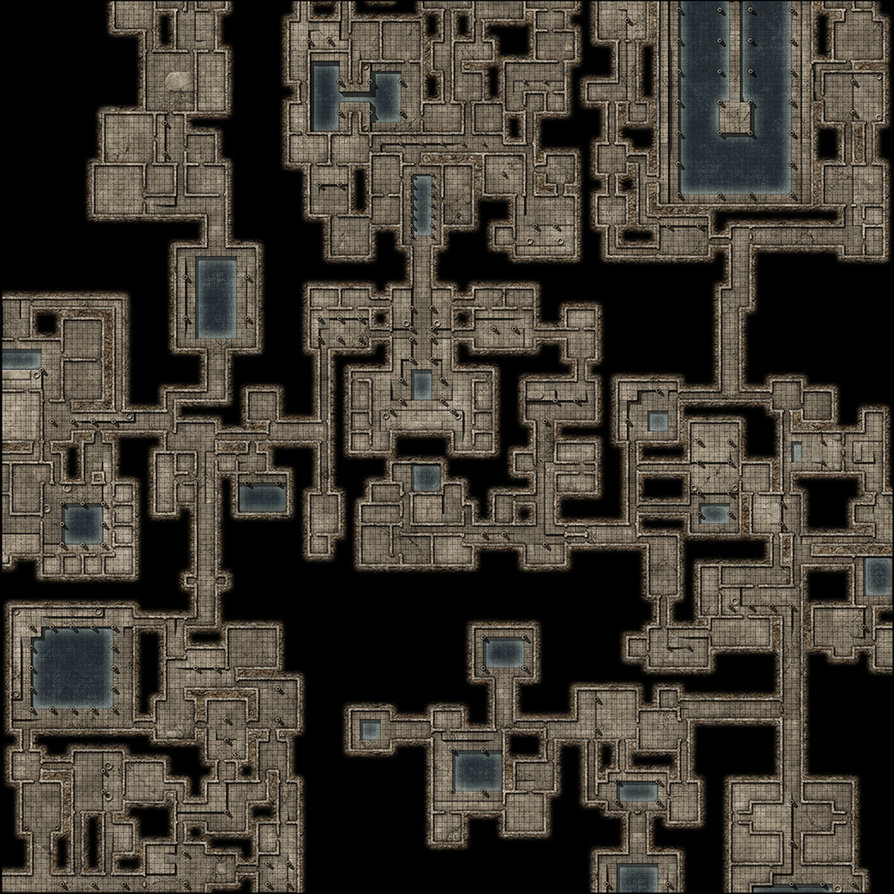 Labyrinthine RPG Dungeon 2 Map Construction by Madcowchef on DeviantArt