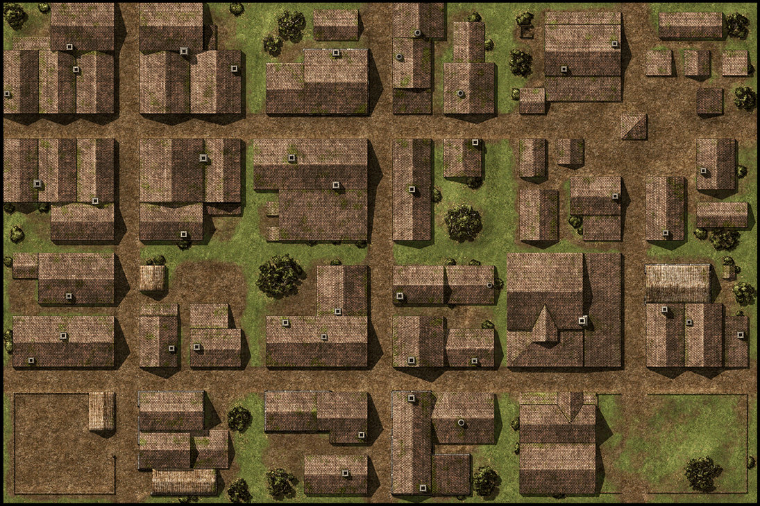 Small Town RPG Map Sample by Madcowchef on DeviantArt