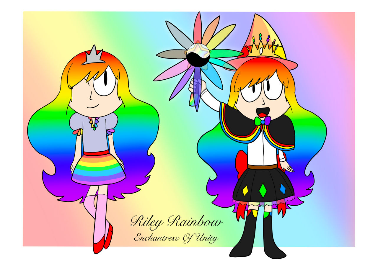 Riley Rainbow by DeeCourtney3 on DeviantArt