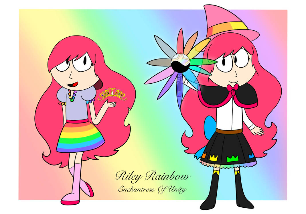 Riley Rainbow Updated by DeeCourtney3 on DeviantArt