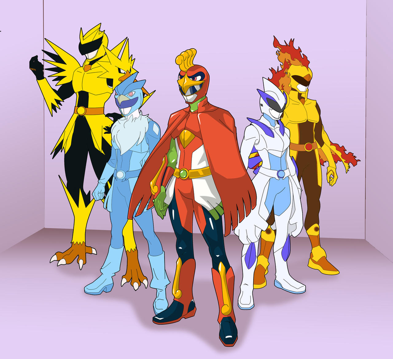 Sentai Rangers Deviantart Legendary Sentai Sky Rangers by carrotzmoonman on DeviantArt
