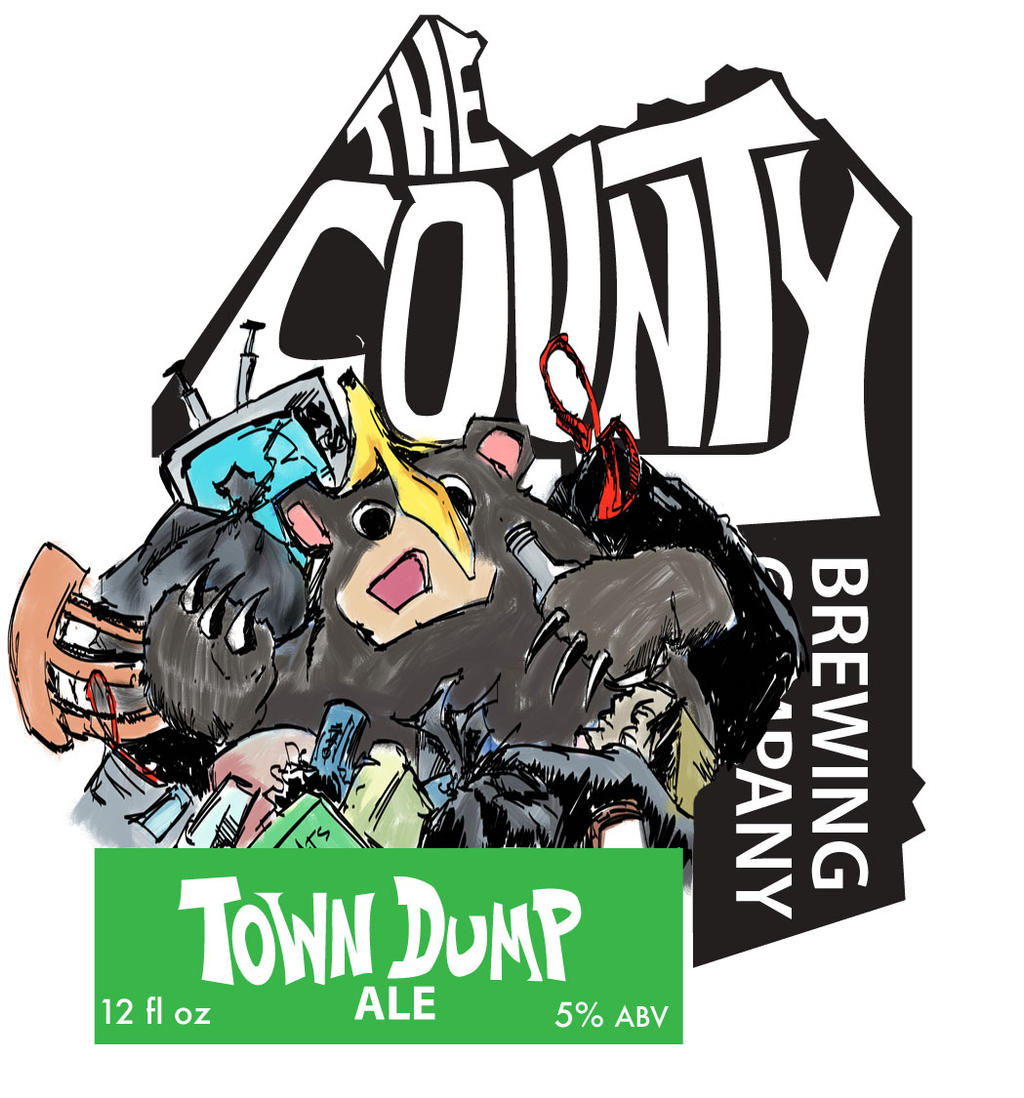 The County:Town Dump Label (original)