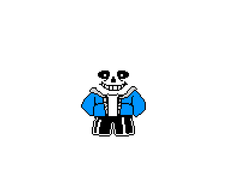 Pixilart - RevertFell Sans Sprite by LanoR